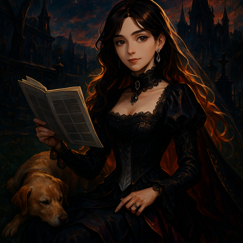Illustration du thème Fantasy Gothic
