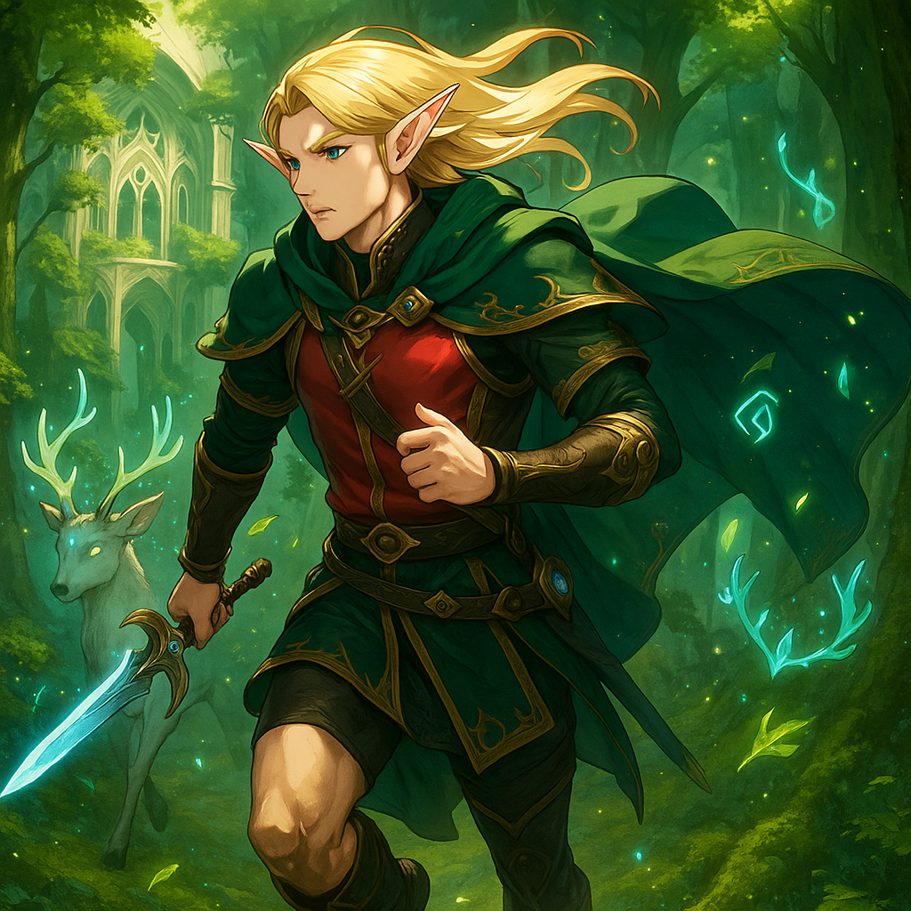 Illustration du thème Elf warriors