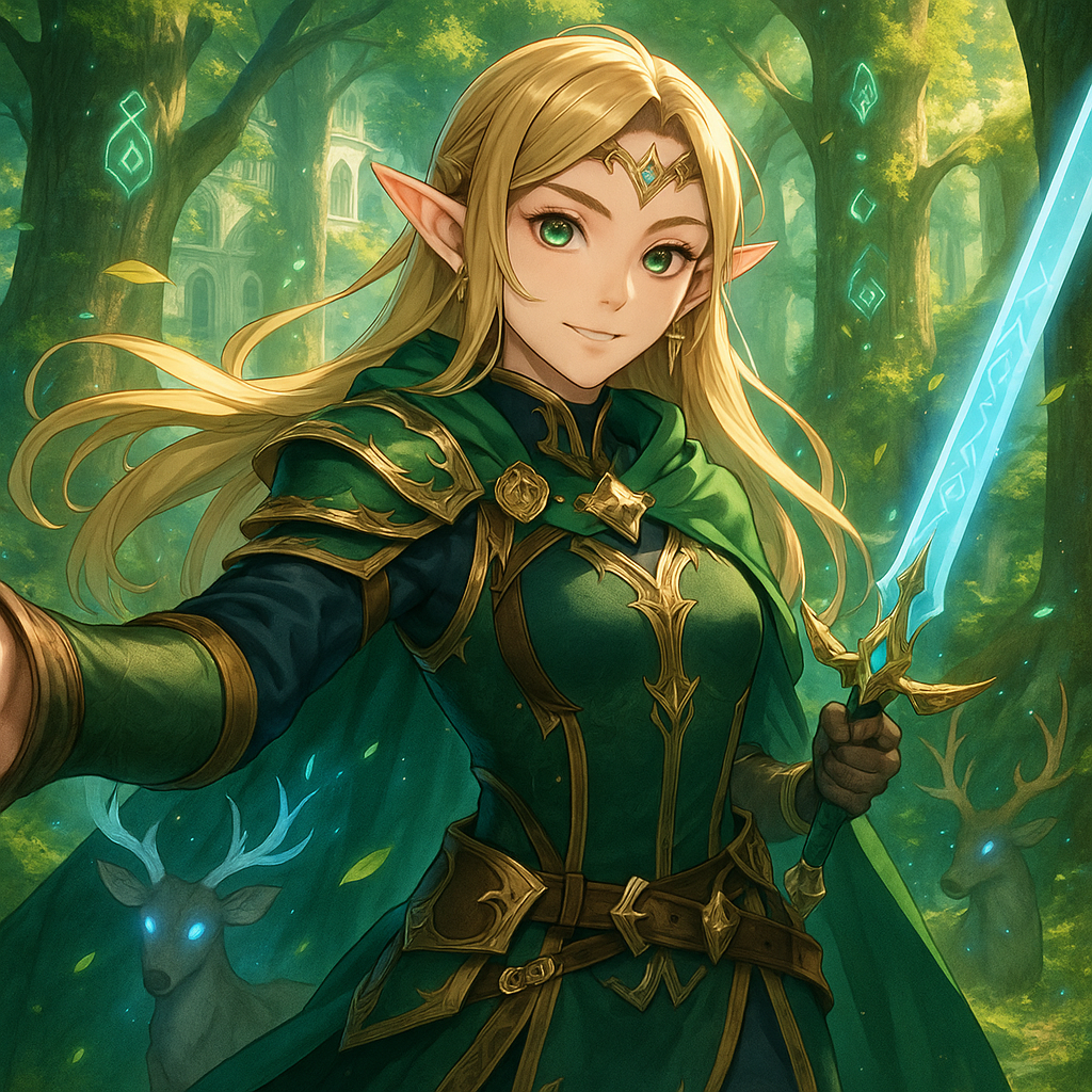 Illustration du thème Elf warriors