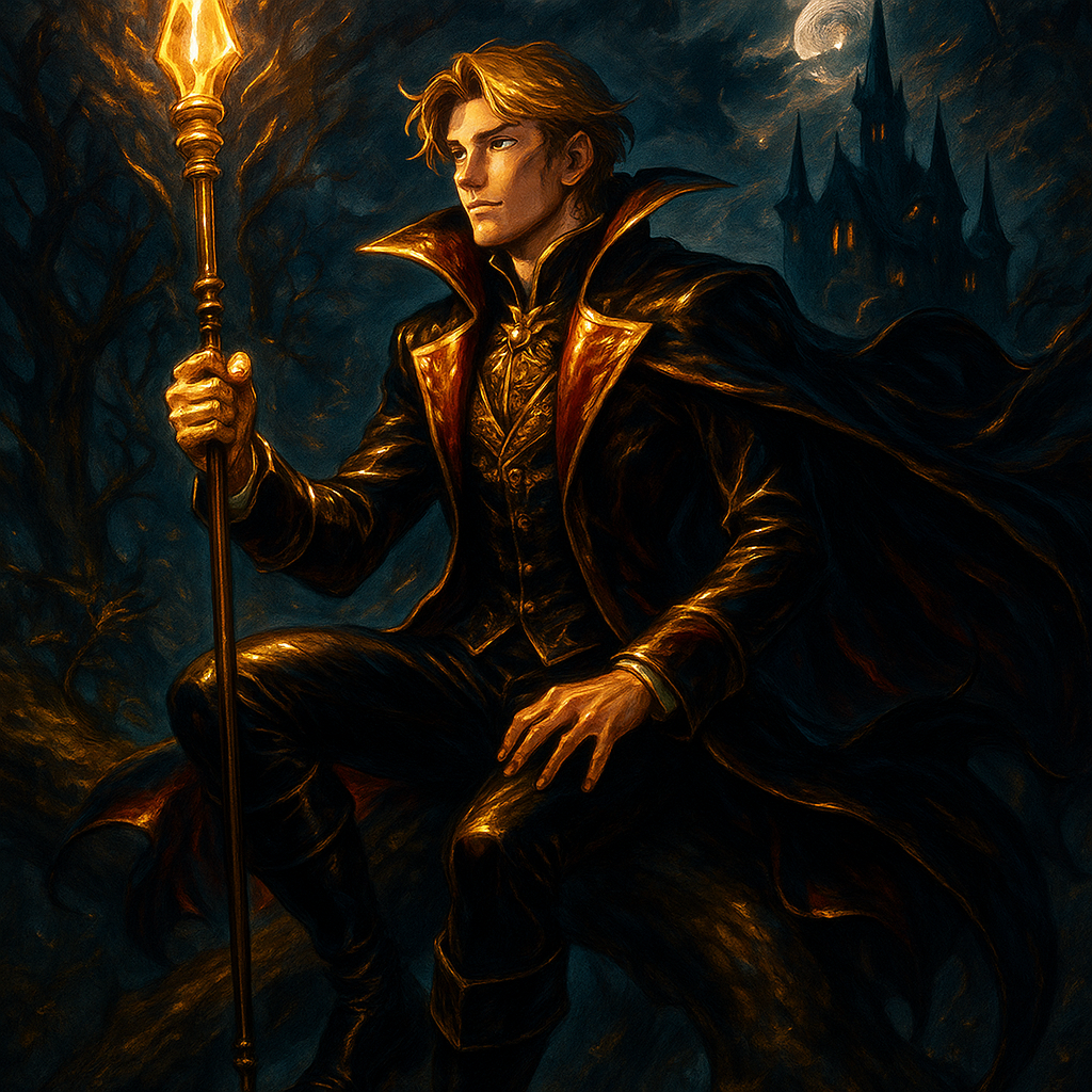 Illustration du thème Fantasy Gothic