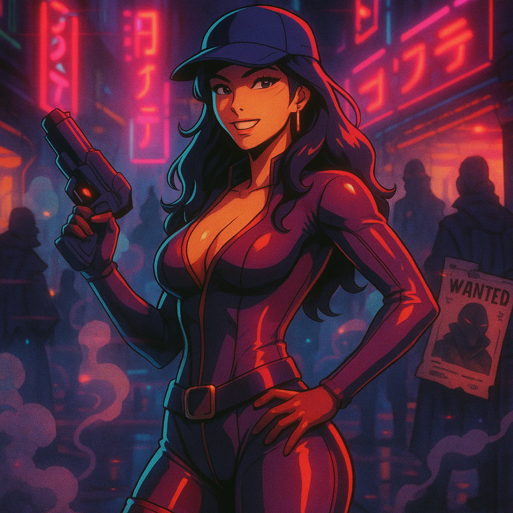 Illustration du thème Anime 80s