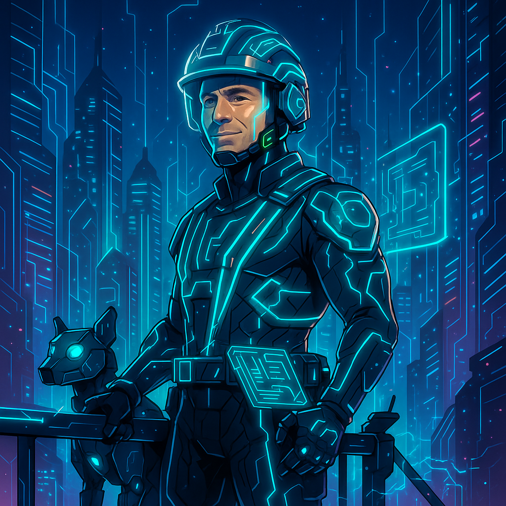 Illustration du thème Cyberpunk City