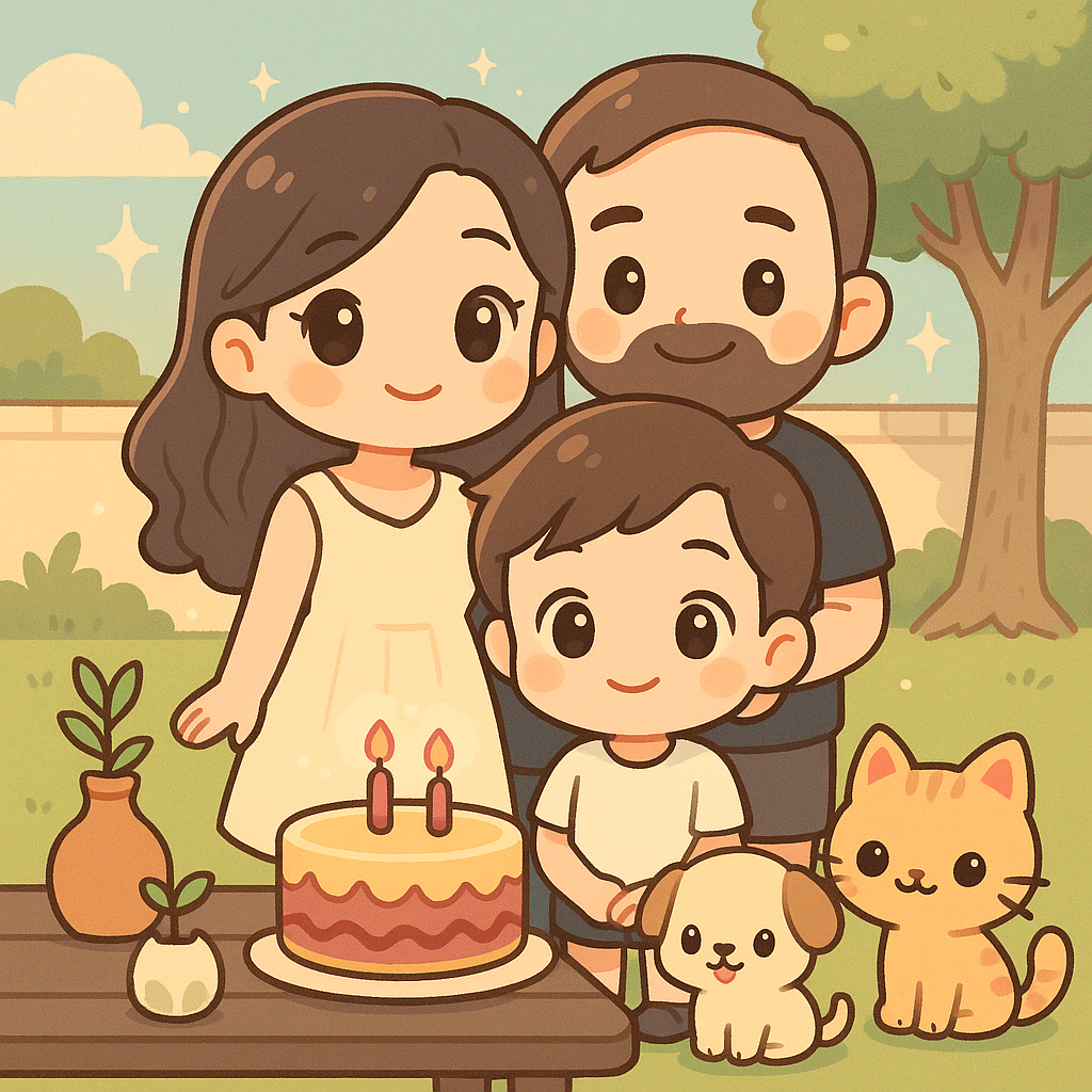 Illustration du thème Chibi